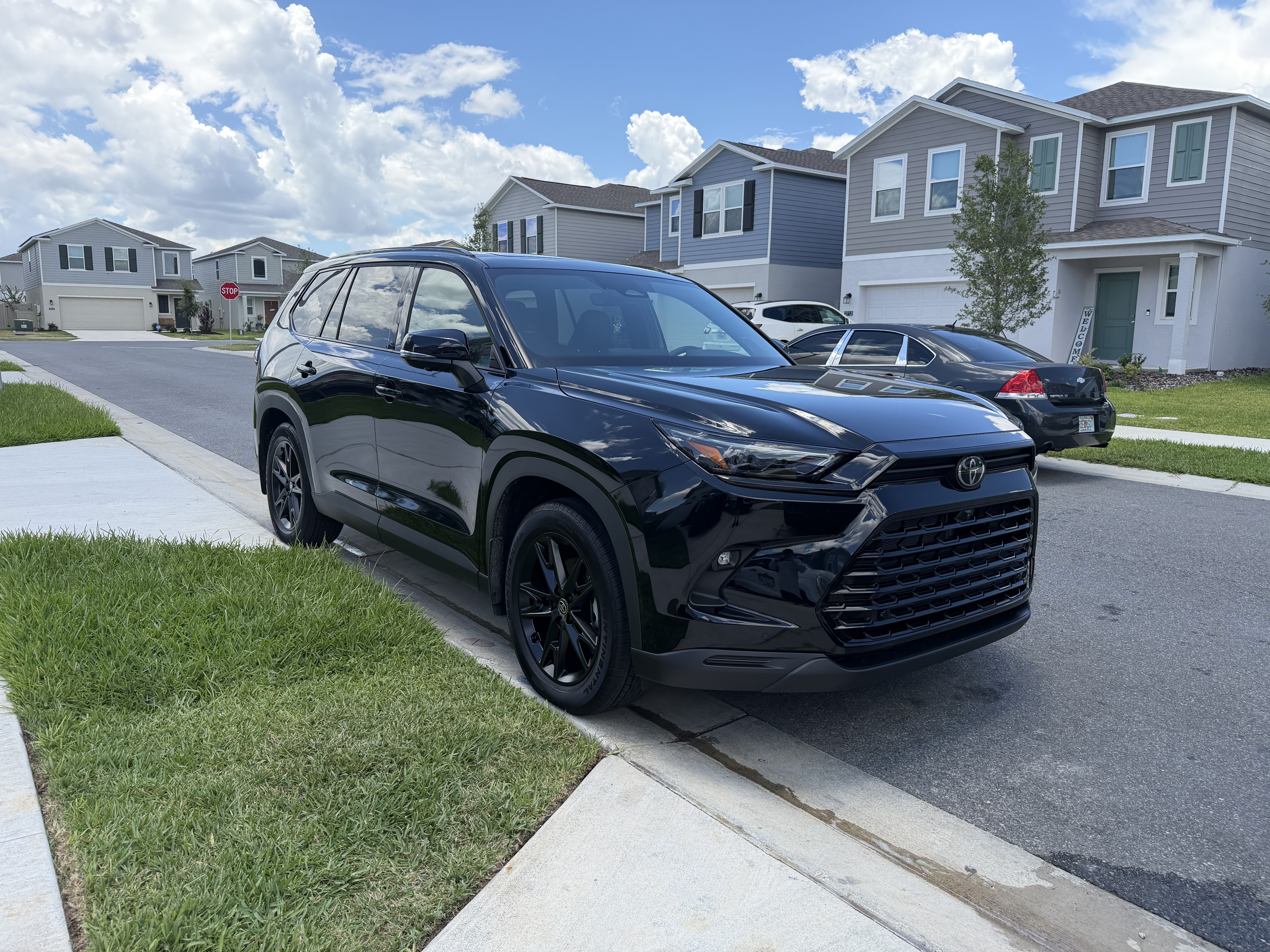 Freshly detailed exterior